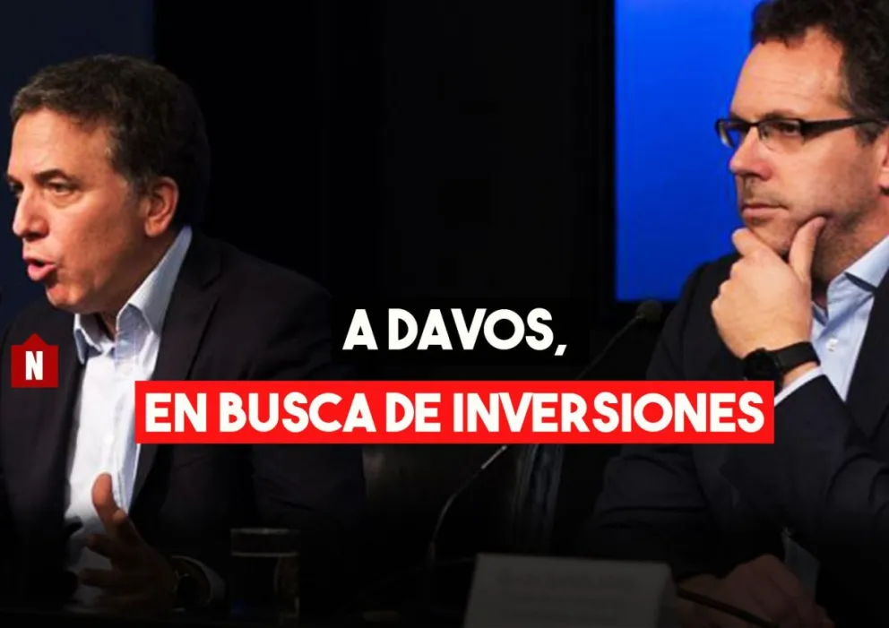 Dujovne y Sandleris viajarán a Davos para participar del Foro Económico Mundial y buscar inversiones