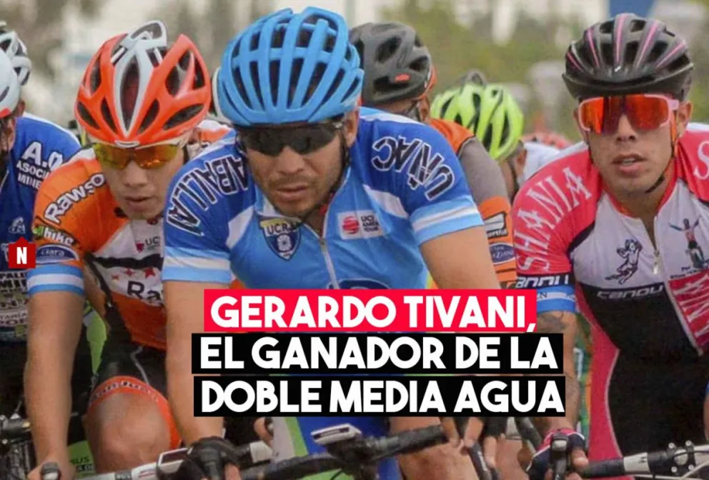Gerardo Tivani, el ganador de la Doble Media Agua