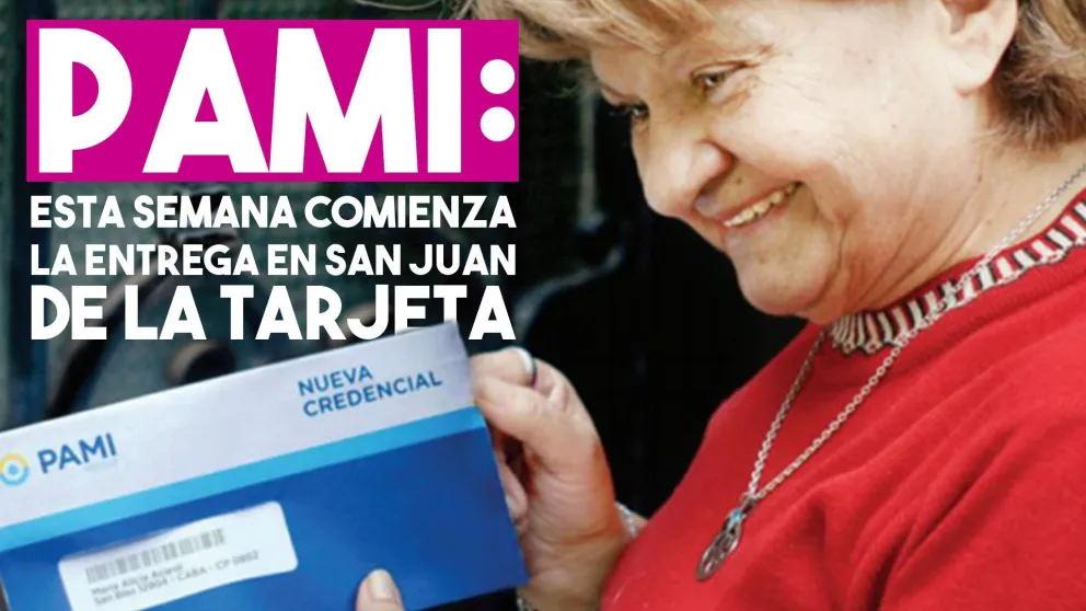 PAMI: esta semana empieza la entrega de tarjetas
