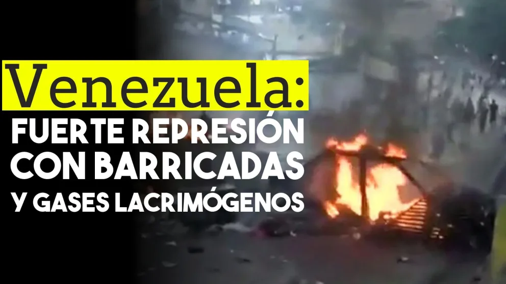 Venezuela: represión en Caracas