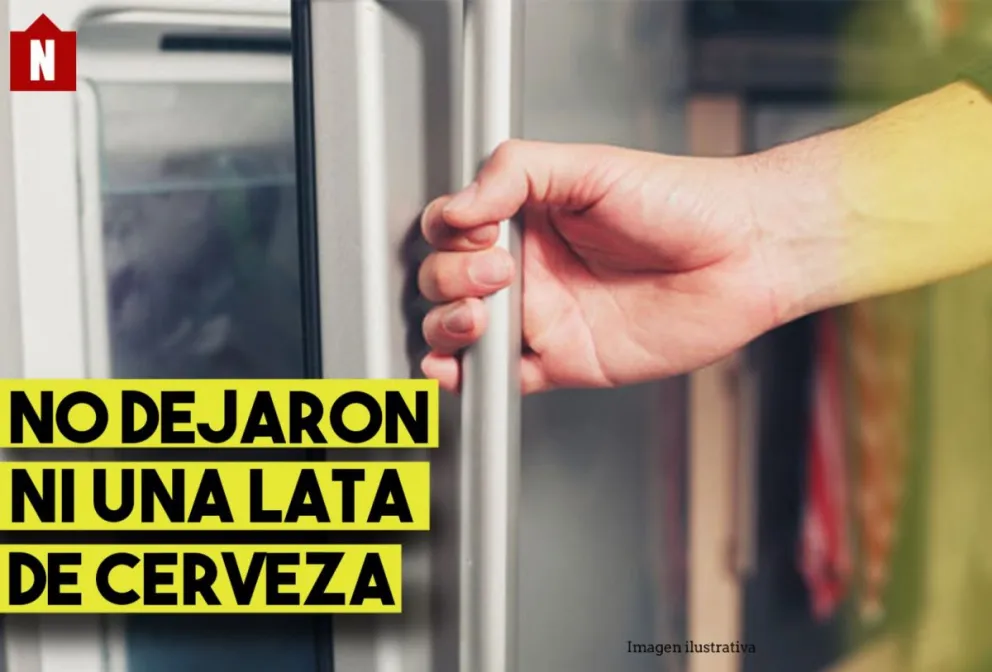 Vaciaron las heladeras de un quiosco e intentaron huir en bicicleta