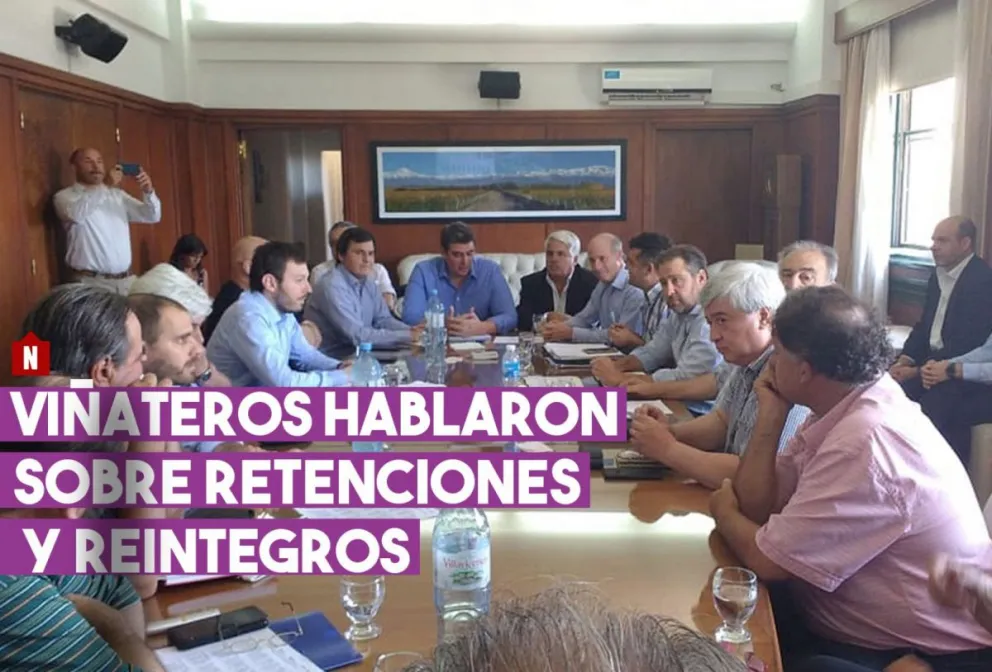 Los viñateros pidieron por los reintegros a las exportaciones y la eliminación de retenciones