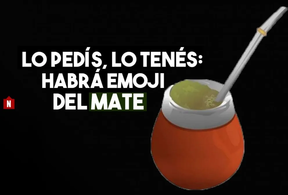 El mate tendrá emoji