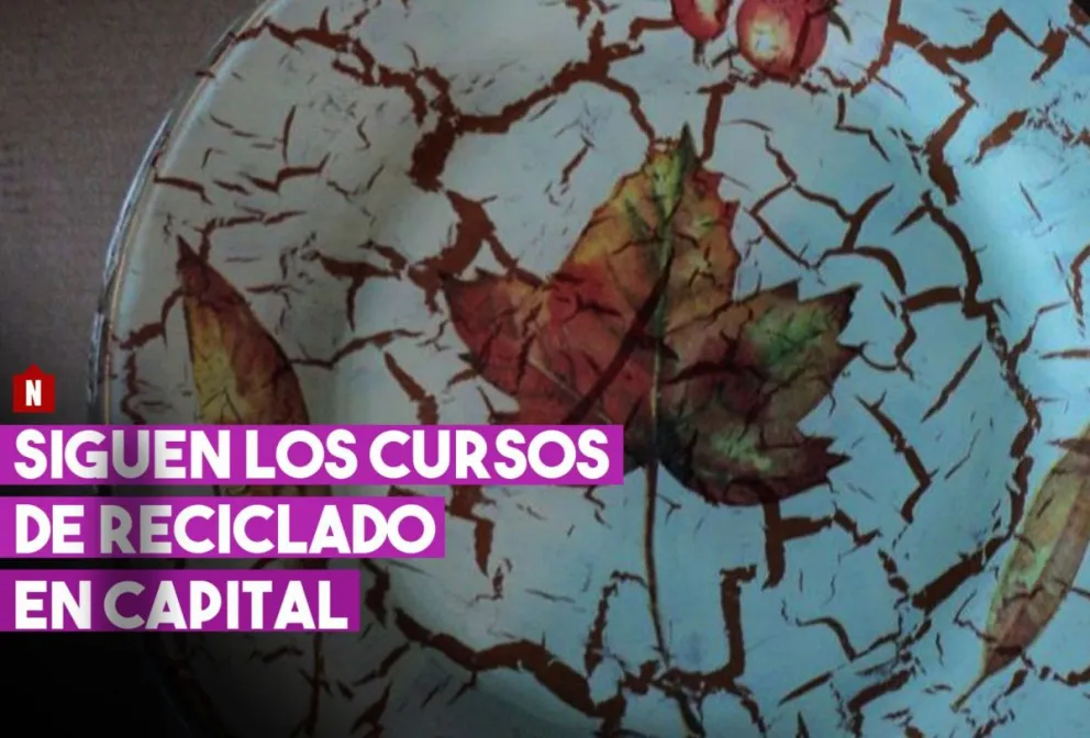 Dictarán capacitación en reciclado de platos