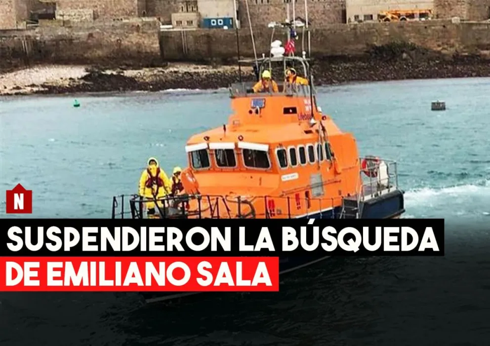 Suspendieron la búsqueda de Emiliano Sala