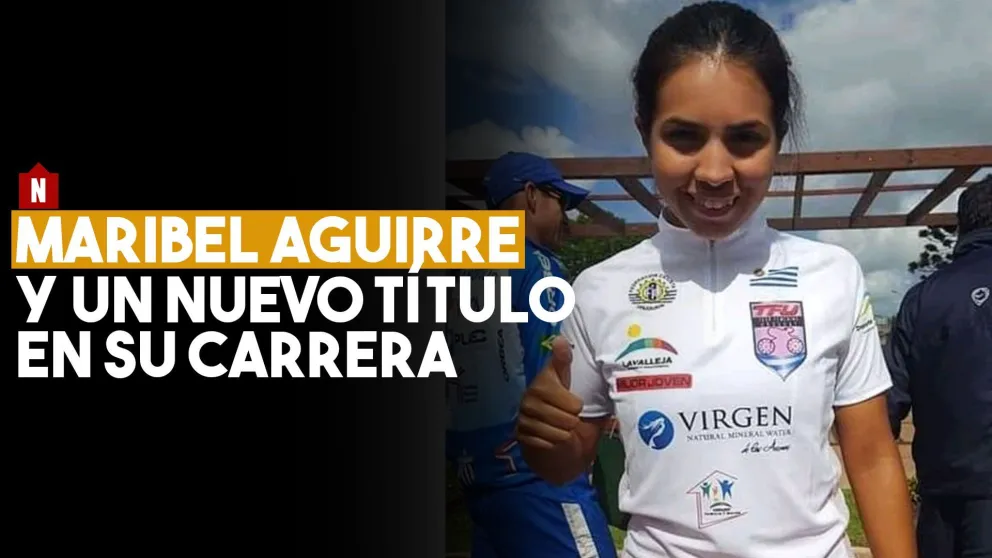 Maribel Aguirre se consagró campeona sub23 en Uruguay