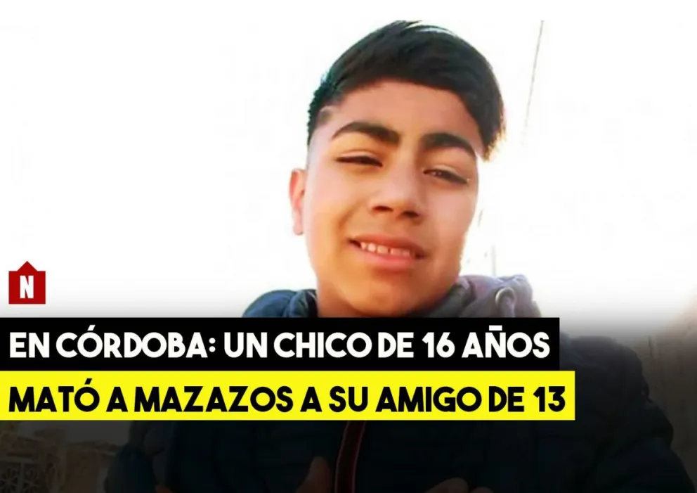 Un chico de 16 años mató a mazazos a su amigo de 13