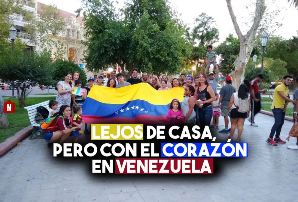 En San Juan, los venezolanos también se pronunciaron sobre la situación de su país