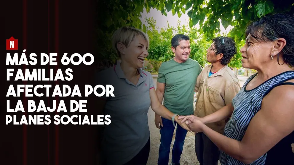 Más de 650 familias afectadas por la baja de planes sociales