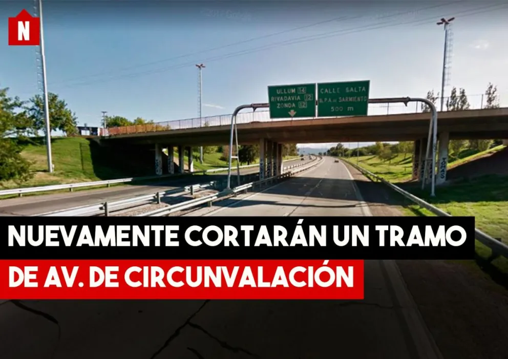Nuevamente cortarán la Av. de Circunvalación