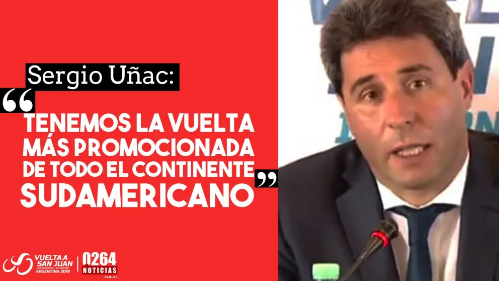 Uñac elogió la 37 edición de la Vuelta a San Juan