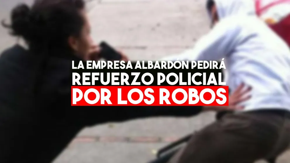 La empresa Albardón pedirá refuerzo policial para evitar los robos