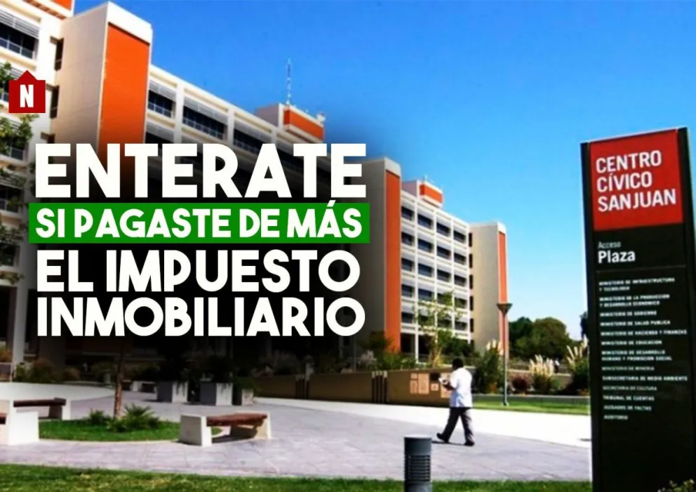 Pagaste de más el impuesto inmobiliario? Buscate y enterate