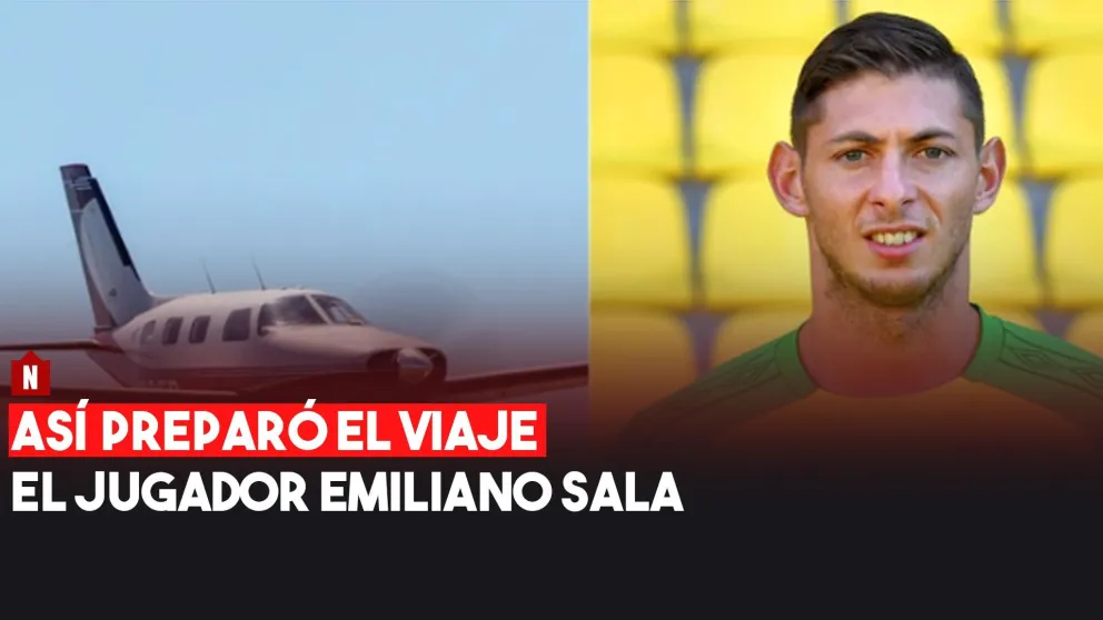 Así se organizó el viaje del jugador Emiliano Sala