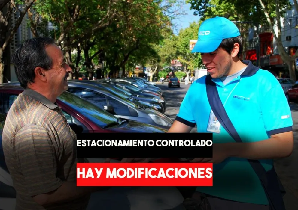 Estacionamiento controlado hay modificaciones en el servicio
