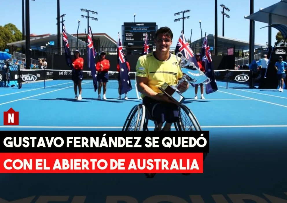 Gustavo Fernández se quedó con el Abierto de Australia
