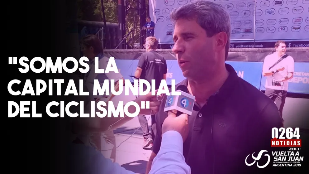 Uñac: "Vamos a demostrar que somos la Capital Mundial del Ciclismo"