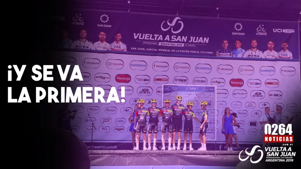 Con todo el color, se lanzó la primera etapa de la Vuelta a San Juan