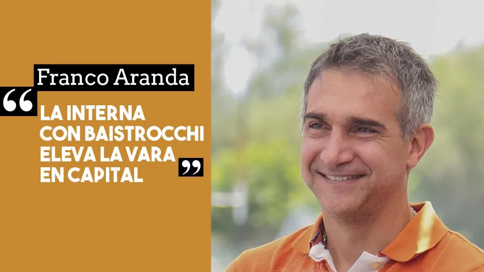 Aranda: "La interna con Emilio, eleva la vara en Capital"