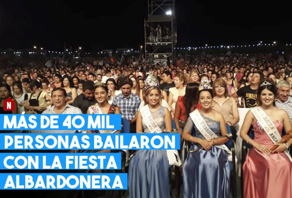 Más de 40 mil personas festejaron en la Fiesta de Albardón