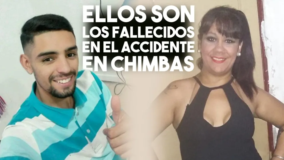 Viviana y Sebastián, dos de los tres fallecidos en el accidente en Chimbas
