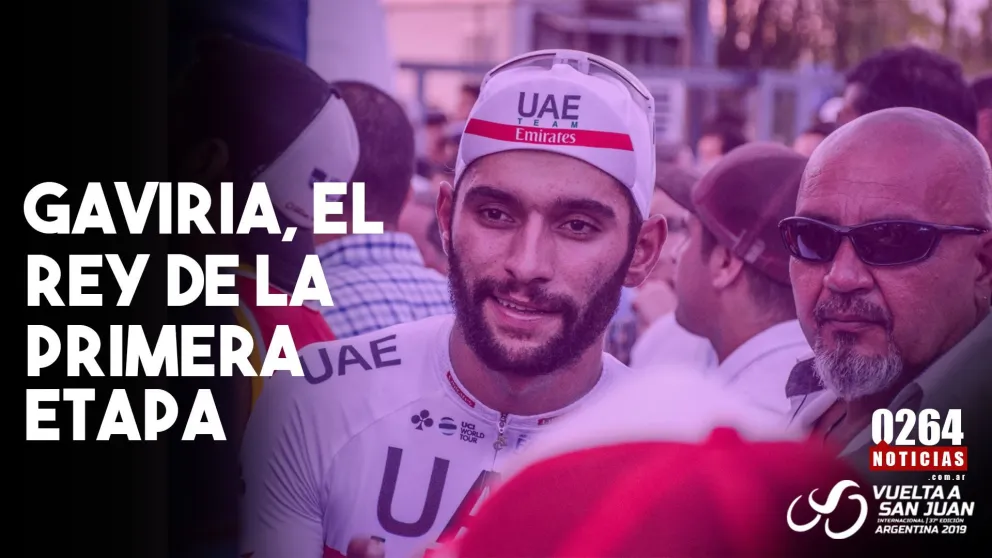 Fernando Gaviria se quedó con la primera etapa