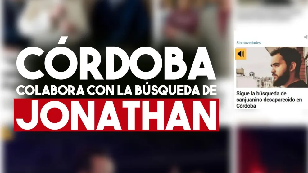 Los medios de Córdoba se hicieron eco de la desaparición de Jonathan