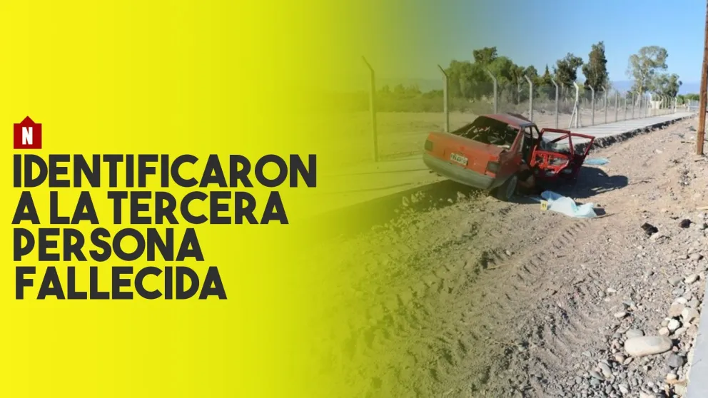 Lograron identificar a la tercera persona fallecida