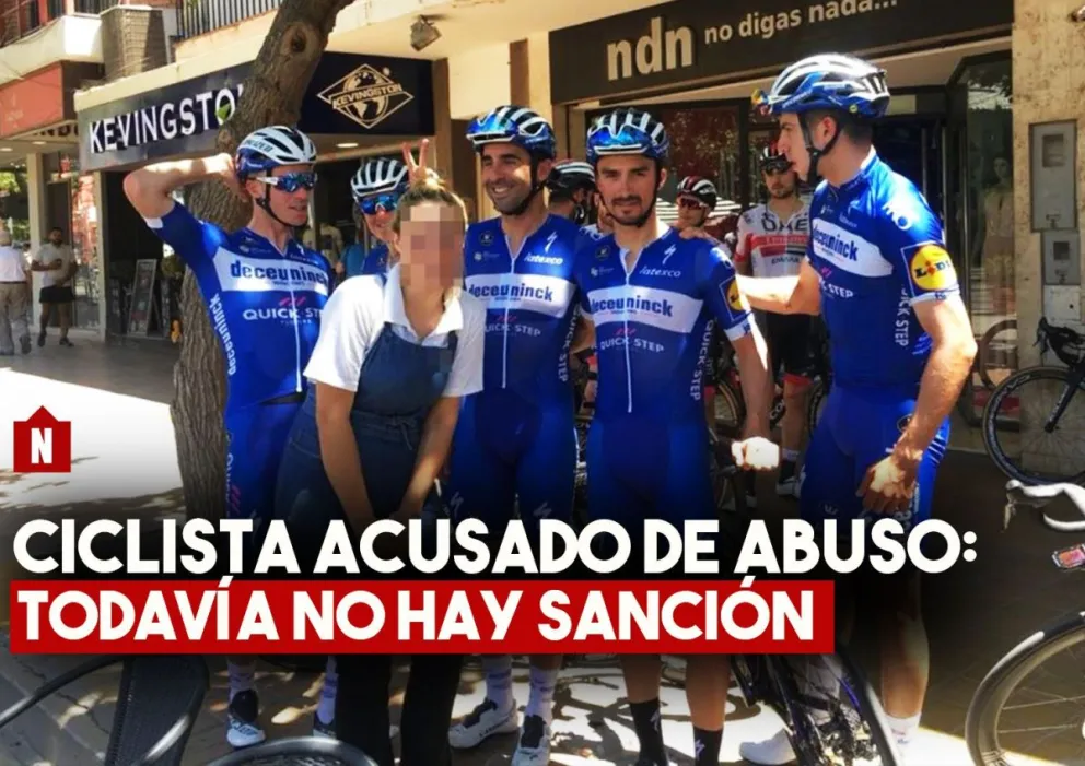 Todavía no hay sanción para el ciclista acusado de abuso