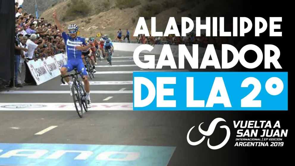 Julian Alaphilippe se quedó con la segunda etapa