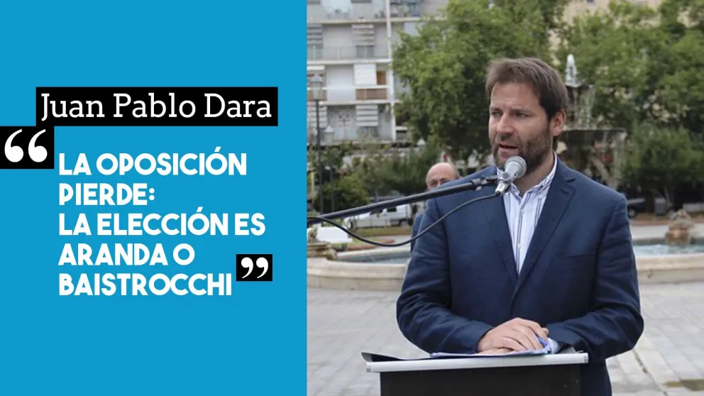 Juan Pablo Dara habló de la oposición y le dedicó fuertes críticas