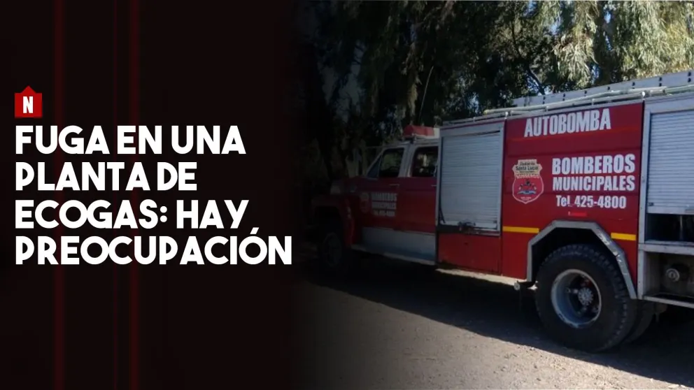 Fuga en una planta de ECOGAS: preocupación en los vecinos