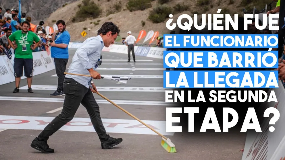 ¿Quién fue el funcionario que barrió la llegada?