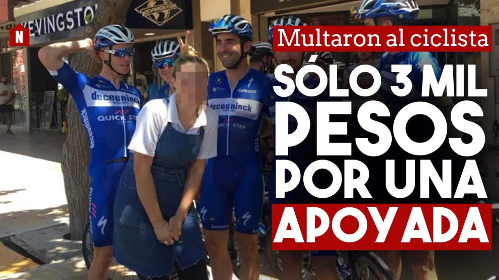 Finalmente multaron al belga acusado de abuso por una moza sanjuanina