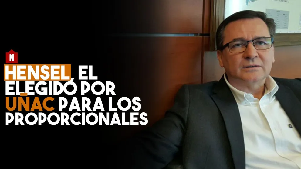 Hensel encabezará la lista de de diputados proporcionales