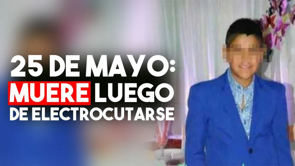 25 de Mayo: muere un chico de 13 años electrocutado
