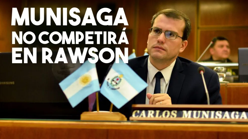 Finalmente, Munisaga no competirá en Rawson