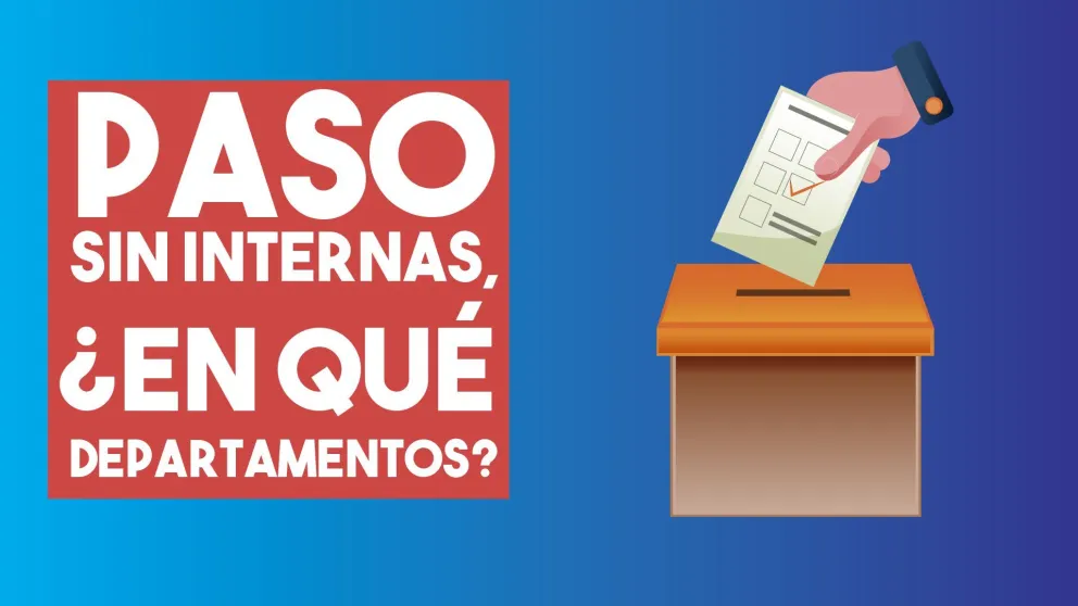 Departamentos sin internas: sólo hay un precandidato a intendente por frente y/o partido