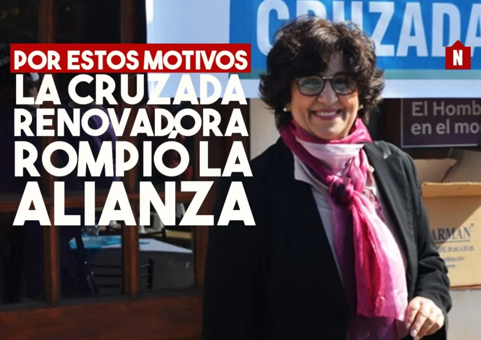 Por este motivo Cruzada Renovadora abandonó el Frente San Juan Primero