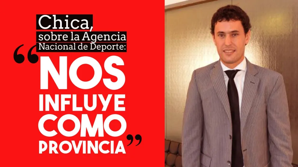 Chica, sobre la Agencia Nacional de Deporte: "Nos influye como provincia"