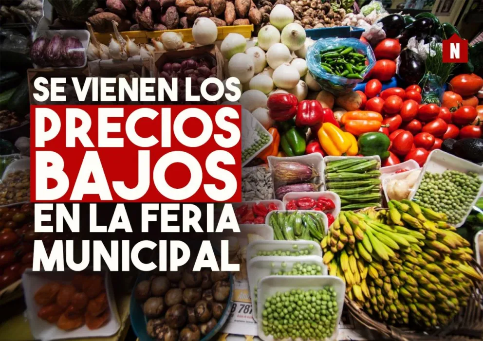 Precios Bajos en la feria municipal