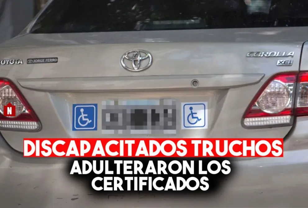Trucharon las obleas de discapacidad y ahora van a juicio