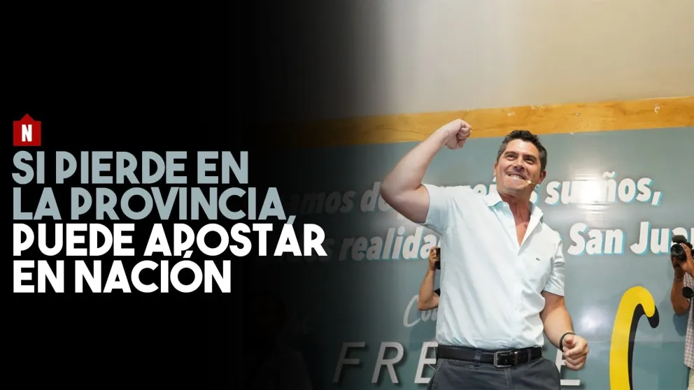 Si pierde en la provincia, puede apostar en Nación