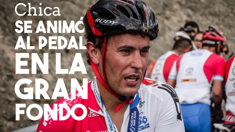 Chica se animó a pedalear