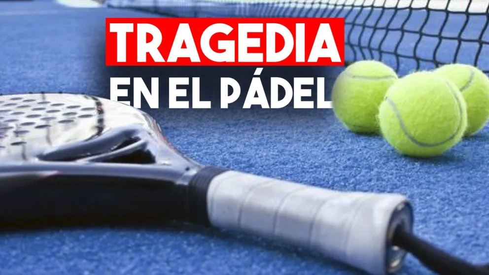 Una muerte tiñó de luto un torneo de padel