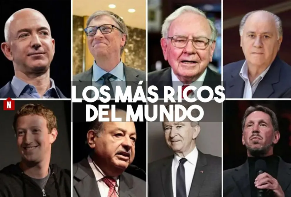 Aquí están, estos son los más ricos del planeta