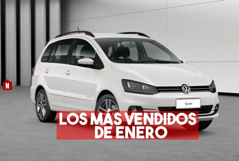 Estos fueron los vehículos más vendidos de enero en el país