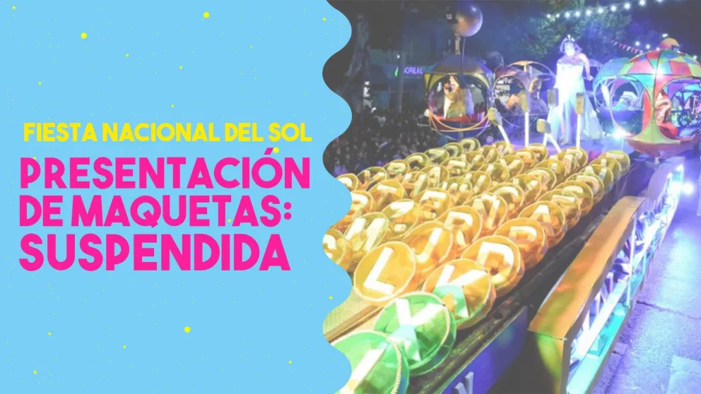 Por las condiciones climáticas, suspendieron la presentación de maquetas de la FNS