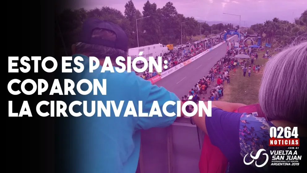 Los sanjuaninos dijeron sí y coparon la Circunvalación
