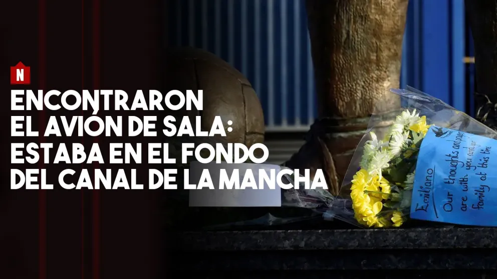 Hallaron el avión que transportaba al futbolista en el Canal de la Mancha